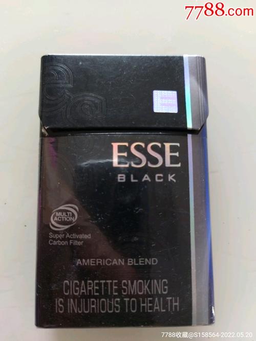 黑色的国外烟,黑色国外烟盒